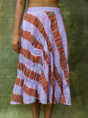Lizzy Striped Skirt