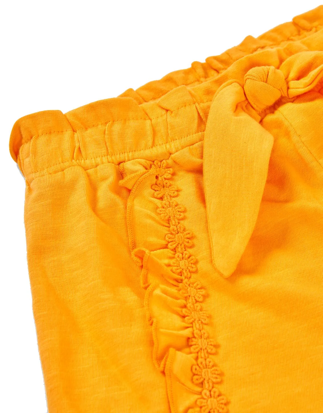 Losan Flowers Orange Shorts
