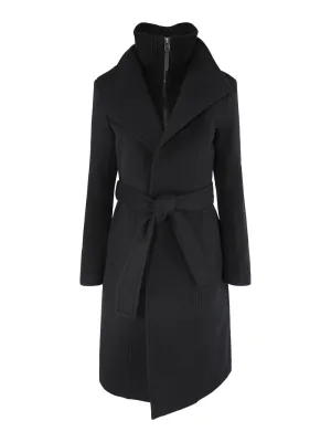 Mackage 2-in-1 Double Face Wool Coat With Sash (More Colors)